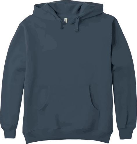 Blue Hoodie Illustration