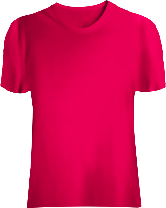 pink t-shirt mockup